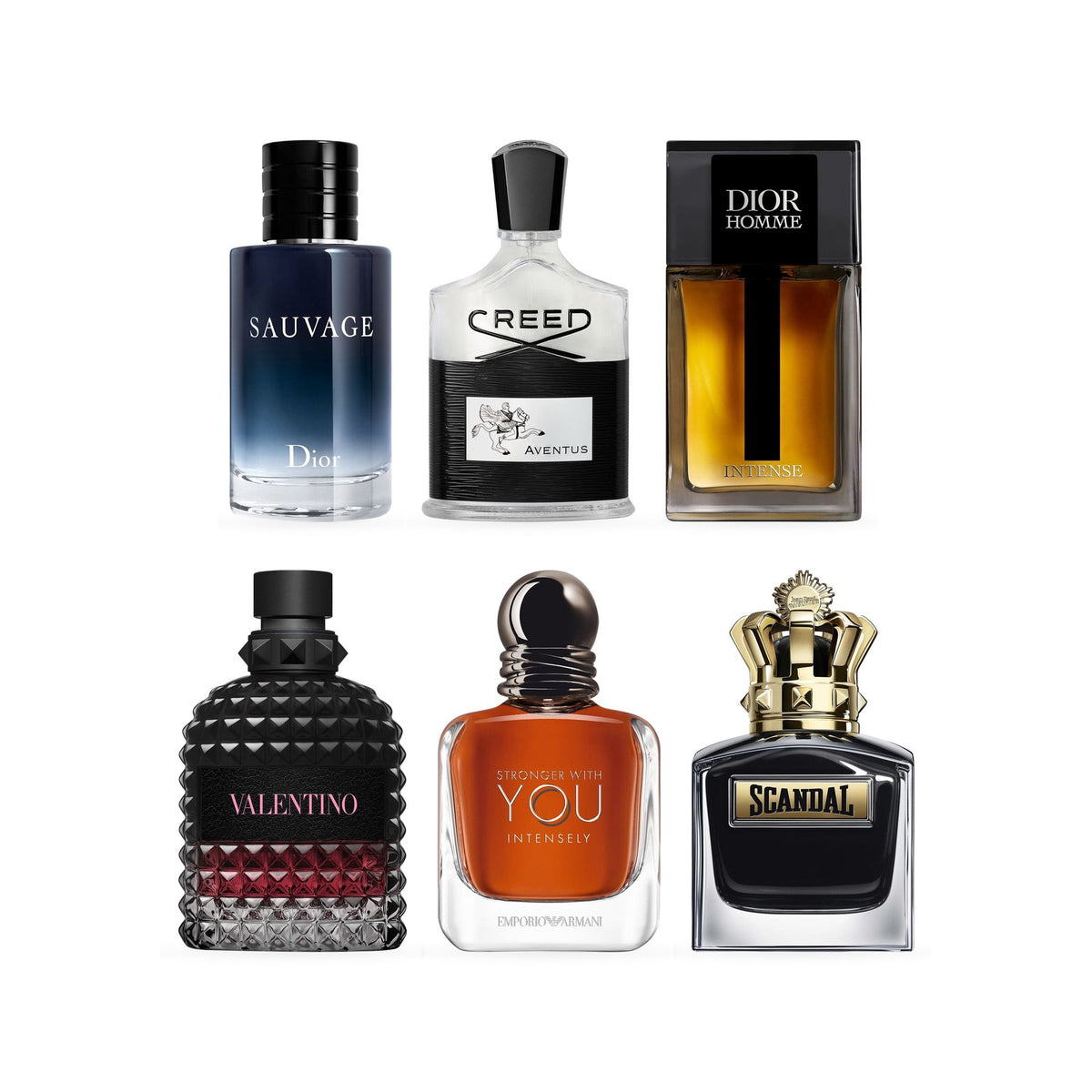 Set Preferatele lui: flacoanele parfumurilor din set